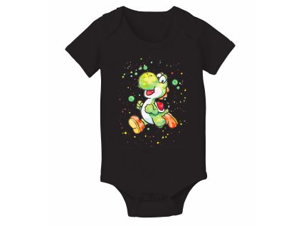 Body black Yoshi v barvách galaxie