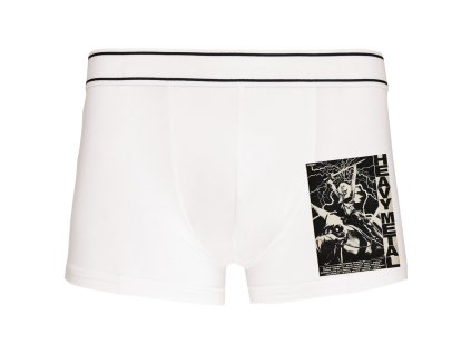 Mens underwear white Vstup do temného světa Heavy Metalu