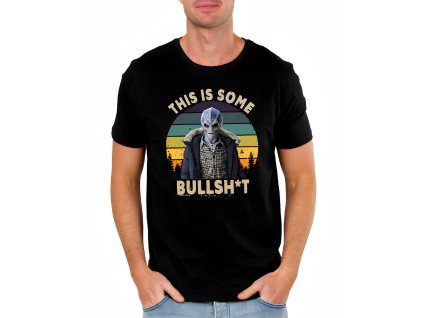 Mens tshirt black Meziplanetární úroveň nespokojenosti