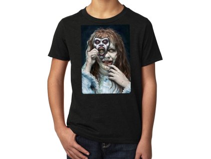 Kids tshirt black Klasický horor s novou tváří