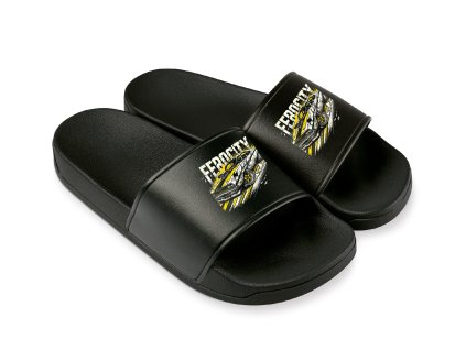 Slippers black Nezkrotné Muscle Car Ferocity