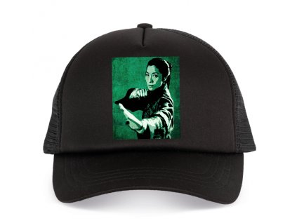 Trucker black Mistryně boje v uměleckém provedení