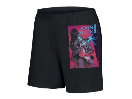 Woman shorts black John Wick v komiksové formě