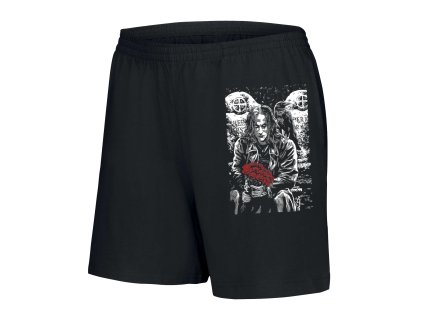 Woman shorts black The Crow Láska, smrt a pomsta