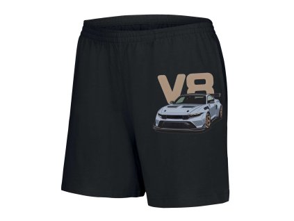 Woman shorts black V8 Síla Bez Kompromisů