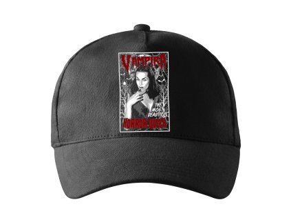 Cap black Vampira Nejkultovnější královna hororu