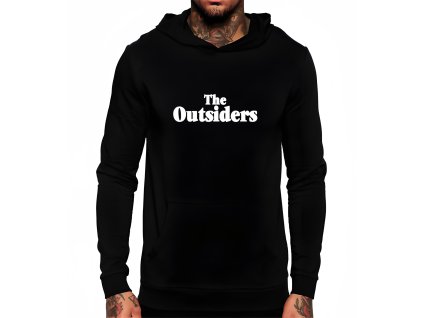 Hoodie black The Outsiders – styl pro rebely s duší
