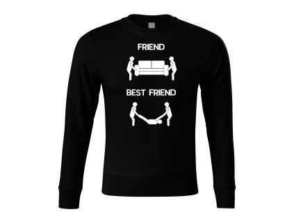 Sweatshirt black Přátelé Na Život