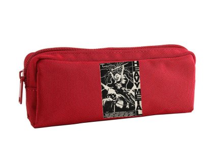 Pencil case red Vstup do temného světa Heavy Metalu