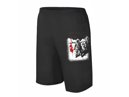 Men shorts black V Arktidě nikdo neuslyší tvůj křik