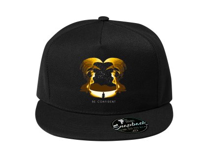 Snapback black Vstup do světla s odvahou a klidem
