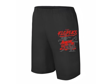 Men shorts black The Klopeks jsou doma – a ty si je můžeš vzít s sebou