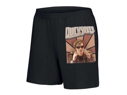 Woman shorts black Legendární Quicksilver v retro stylu