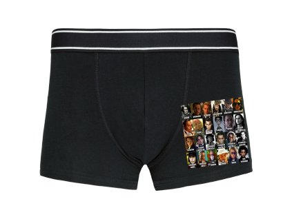 Mens underwear black 24 tváří Johnnyho Deppa