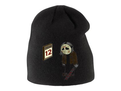 Kids beanie black Černý humor a horor
