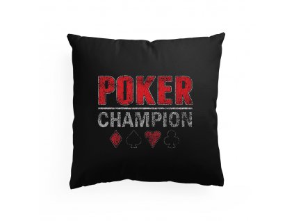 polštář Poker Champion