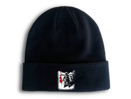 Beanie black V Arktidě nikdo neuslyší tvůj křik