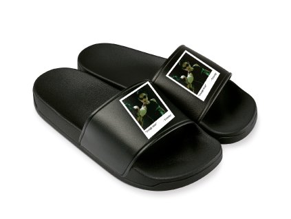 Slippers black Nejikoničtější výstřel Matrixu