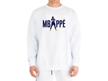 Sweatshirt white Mbappé silueta