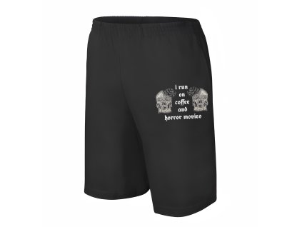 Men shorts black Kafe, lebky a horor? Přesně moje ranní rutina
