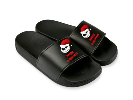 Slippers black Kombinace hororu a Vánoc