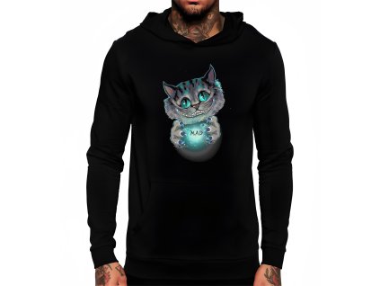 Hoodie black Mad? Oh yes. A tenhle kocour to ví nejlíp