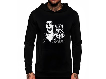 Hoodie black Kultovní hororový punk styl