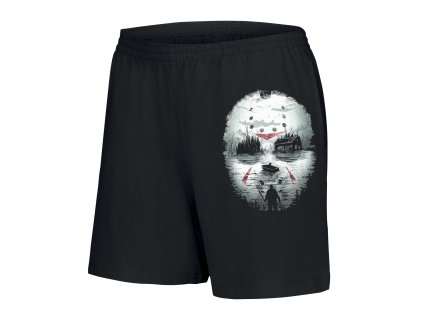 Woman shorts black Jasonův návrat na břeh – připrav se na krev