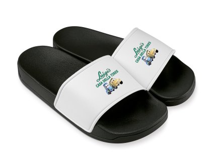 Slippers white Nejvtipnější autodílna všech dob