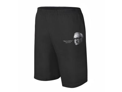 Men shorts black Martin Scorsese Mistr filmu, mistr módy