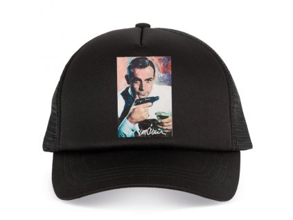 Trucker black Ikonický agent 007