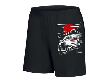 Woman shorts black JDM Bestie Za Úsvitu