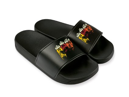 Slippers black Kovbojský motiv, co nikdy nezestárne