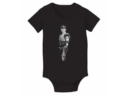Body black Mad Max styl s drsnou hrdinkou v hlavní roli