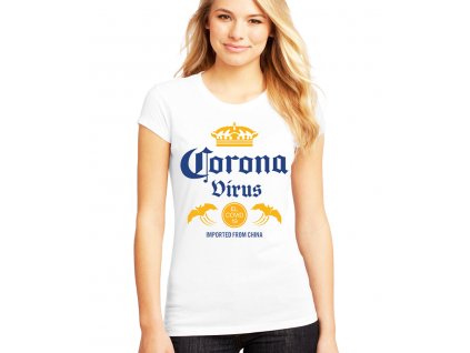 dámské tričko coronavirus