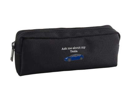 Pencil case black Tesla Lifestyle