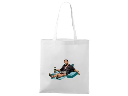 Shopping bag white Chill jako boss