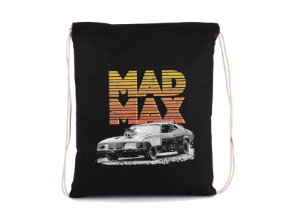 Sack black Mad Max styl – silnice, špína a nespoutaná rychlost