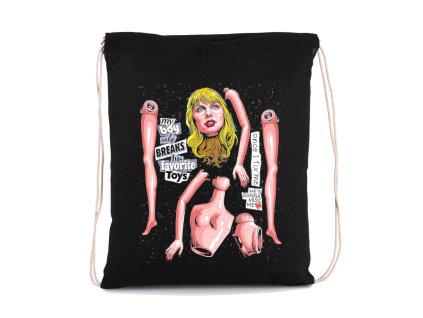 Sack black Rozbitá láska v pop art stylu