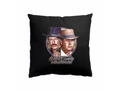 Pillow black Butch a Sundance – styl, který nestárne
