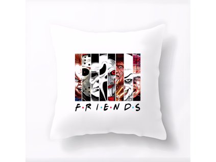 Pillow white Přátelé, co vraždí pohledem