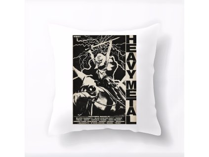 Pillow white Vstup do temného světa Heavy Metalu