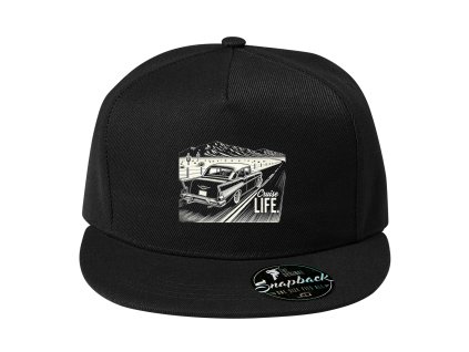 Snapback black Retro Cruiser Do Pustiny