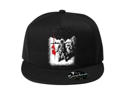 Snapback black V Arktidě nikdo neuslyší tvůj křik