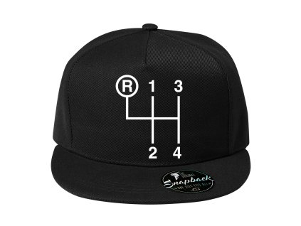 Snapback black 4 stupňová manuální převodovka