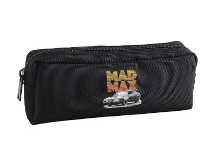 Pencil case black Mad Max styl – silnice, špína a nespoutaná rychlost