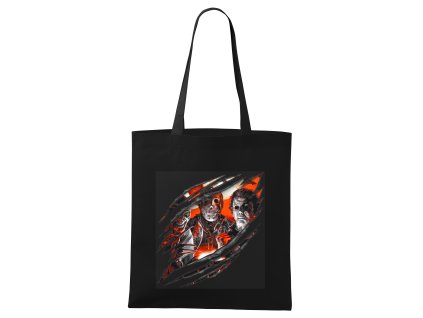 Shopping bag black Freddy, Jason a Michael Hororová síla v jednom