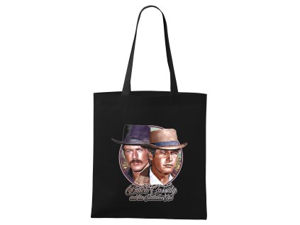 Shopping bag black Butch a Sundance – styl, který nestárne