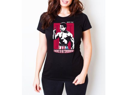 Woman tshirt black Rocky vibes na maximum