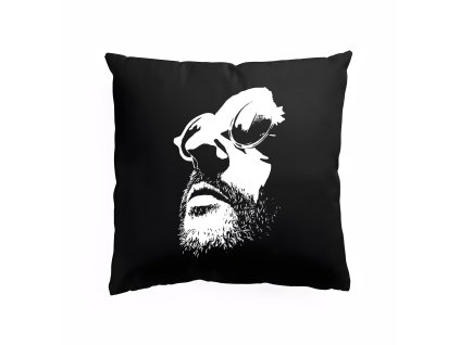 Pillow black Léon The Professional Jednoduše neodolatelný